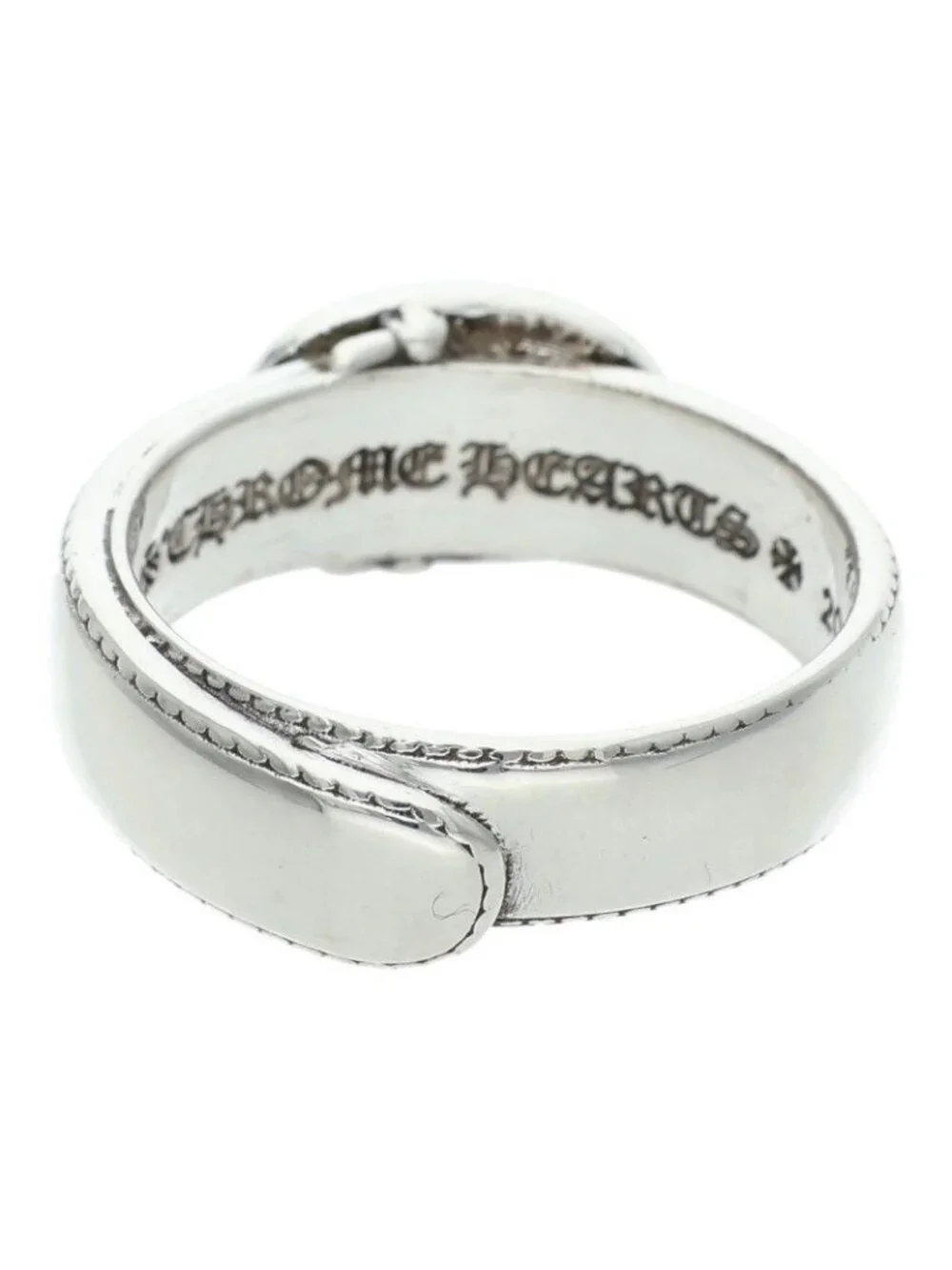 Chrome Hearts Belted Oval Sml Silver Ring